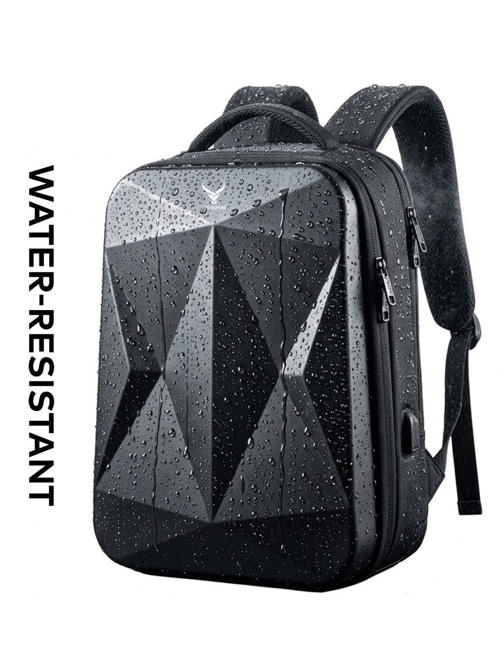 TitanShield Hard Case Laptop Backpack