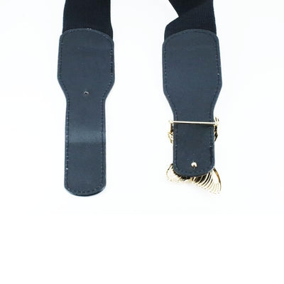 Redhorns Elastic Ladies Wide Belt#color_black