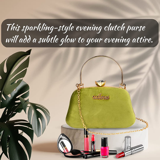 Designer Ladies Clutches#color_green