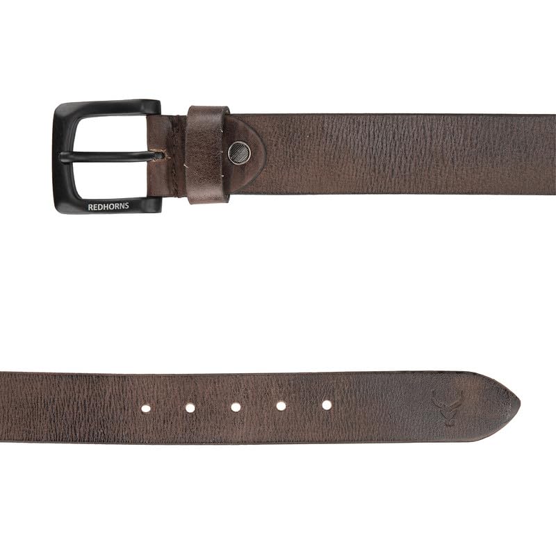 Redhorns Elastic Ladies Wide Belt#color_brown