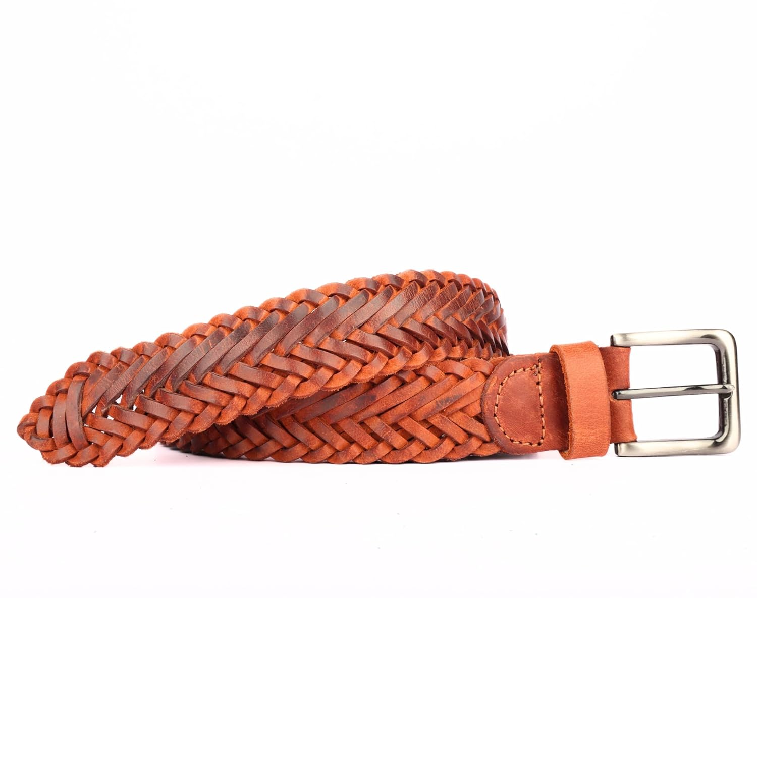 Redhorns Mens Genuine Leather Belt#color_tan