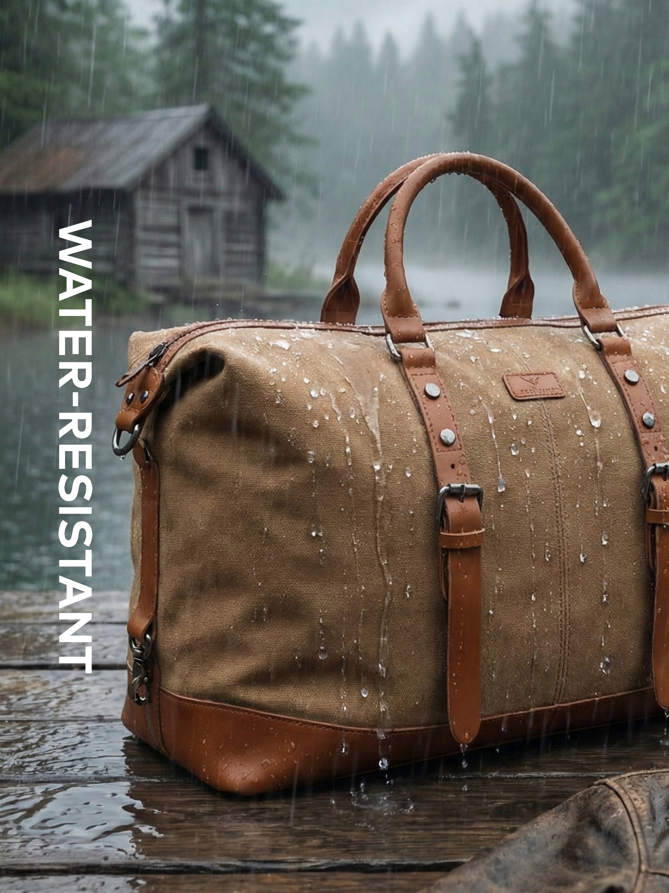Heritage Canvas Duffel Bag – 72L