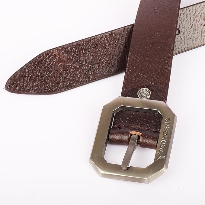 Formal belt casual belt for men#color_brown