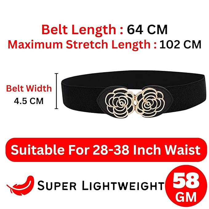ladies slim belt women belt#color_black