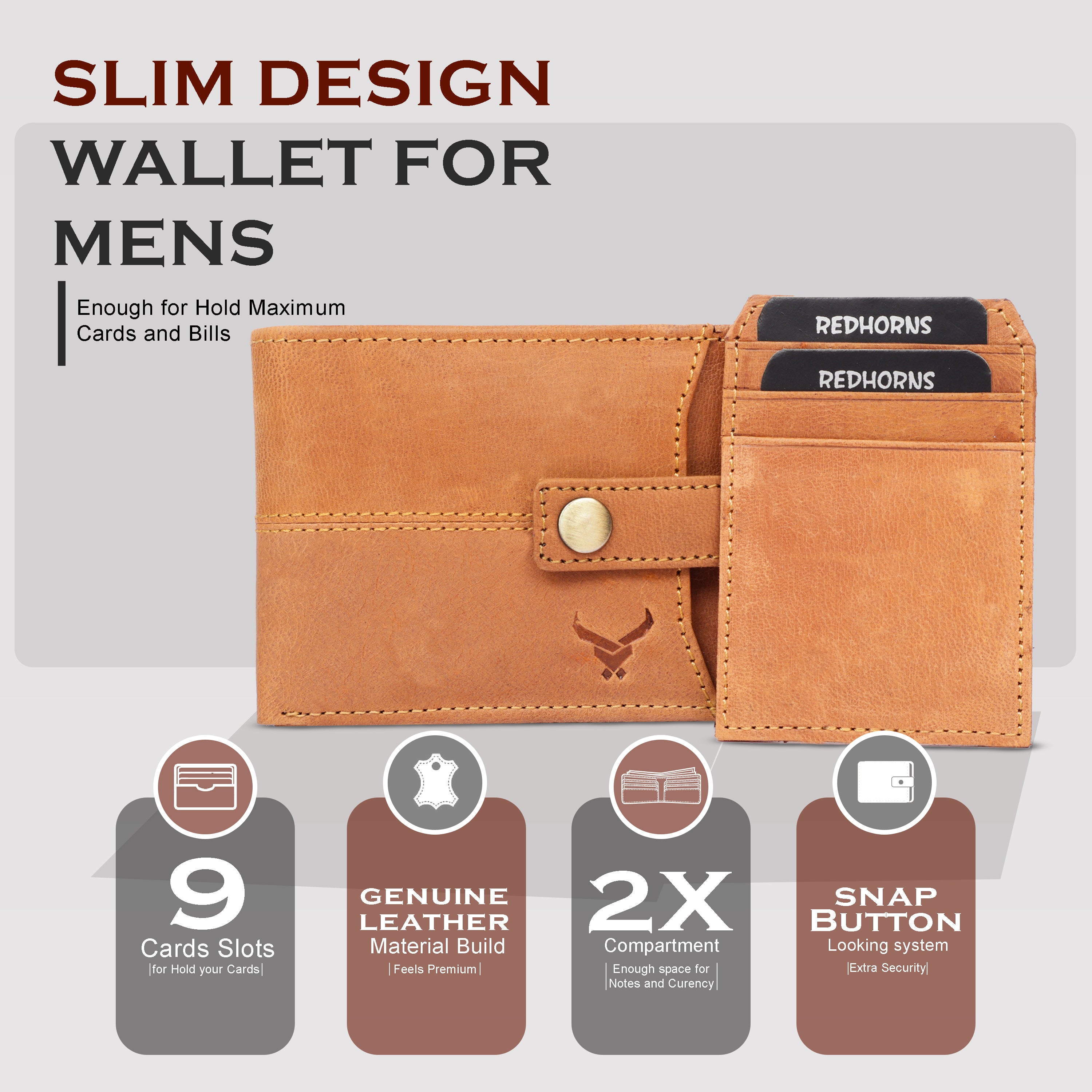 Rfid protected men wallet#color_light-hunter