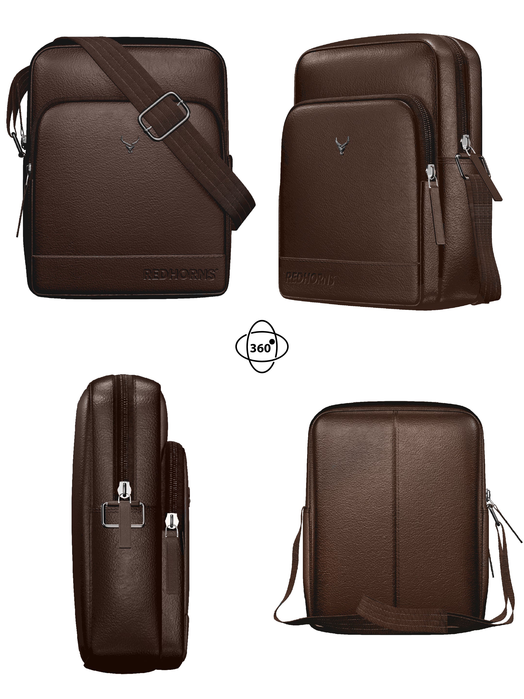 MetroGo Lightweight Crossbody Messenger Bag new