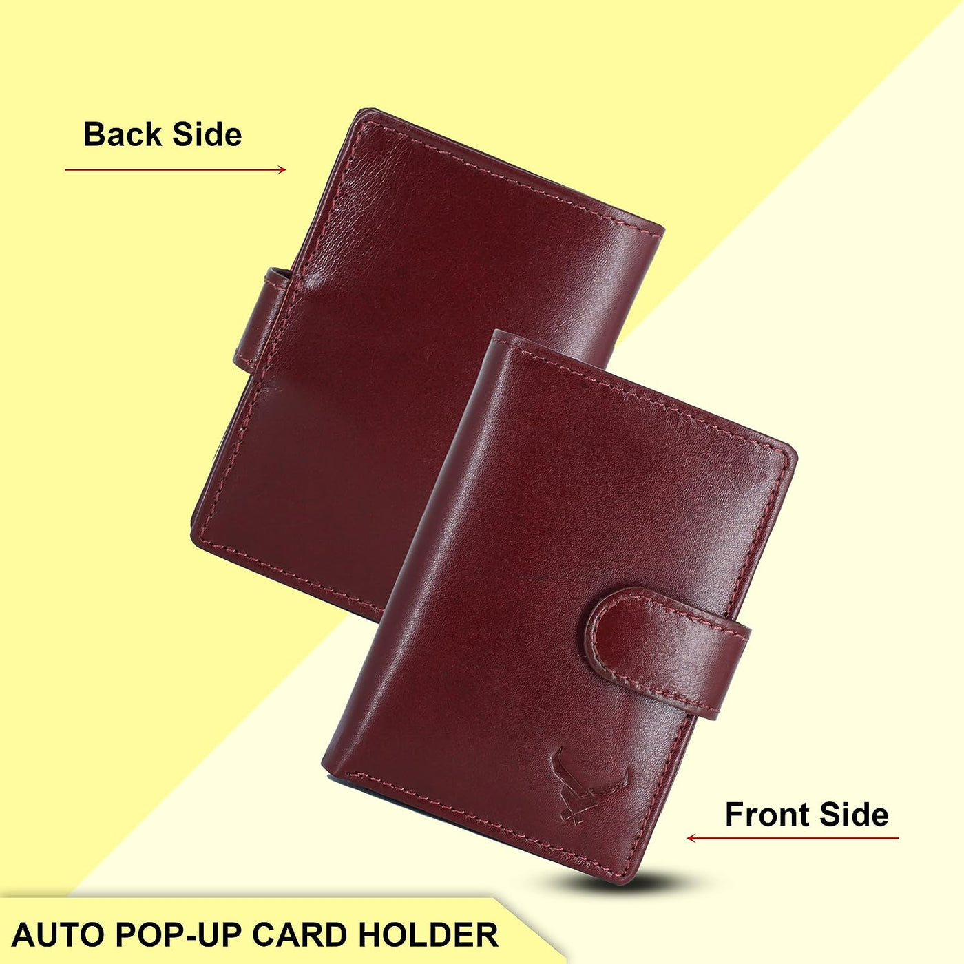 Brown color cardholder#color_maroon