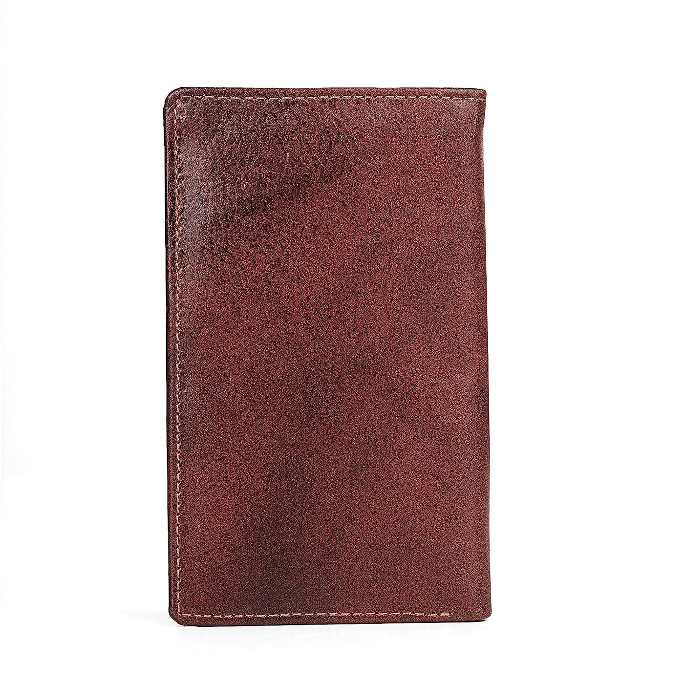 Unisex Leather Cardholder#color_bombay-brown
