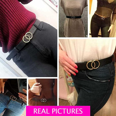 Redhorns Elastic Ladies Wide Belt#color_black