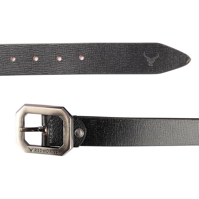 Formal belt casual belt for men#color_black-copper