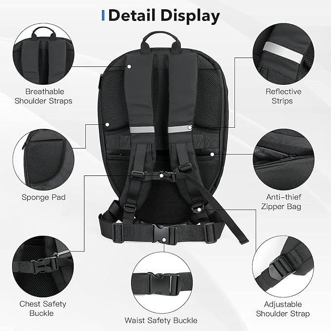 Tablet, Case & outlet LED Backpack - free shipping