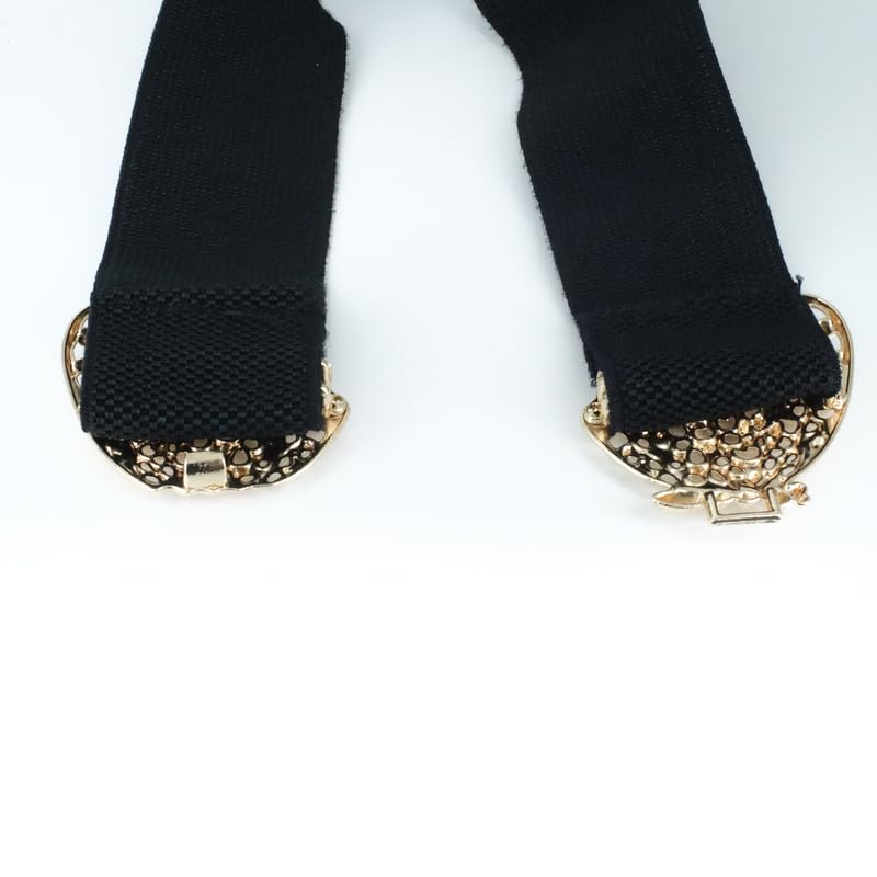 Redhorns Elastic Ladies Wide Belt#color_black