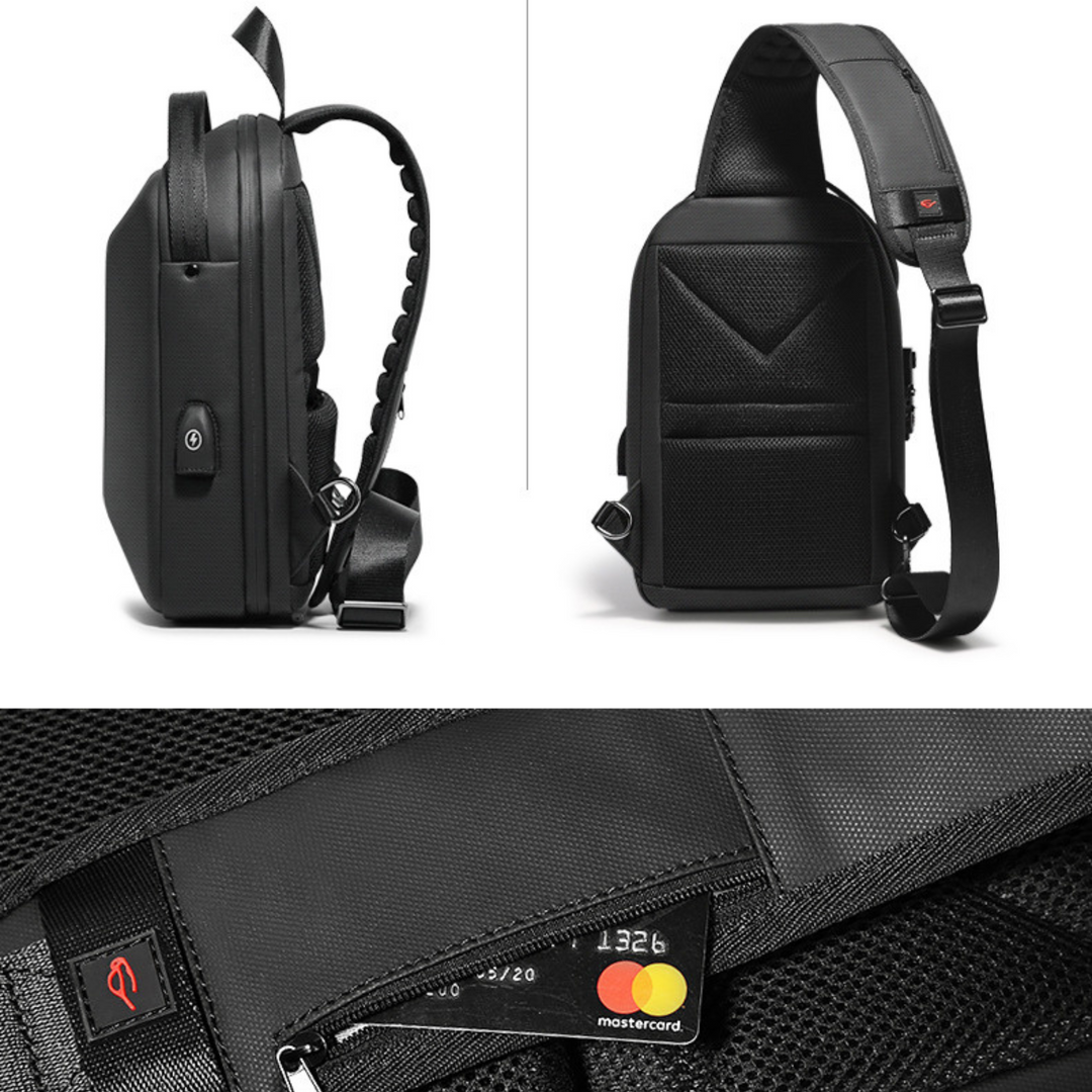 Waterproof Oxford Fabric Crossbody Sling Bag