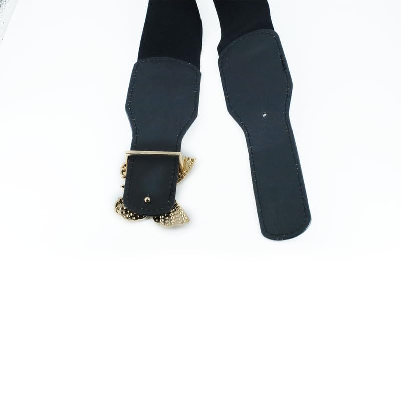 Redhorns Elastic Ladies Wide Belt#color_black