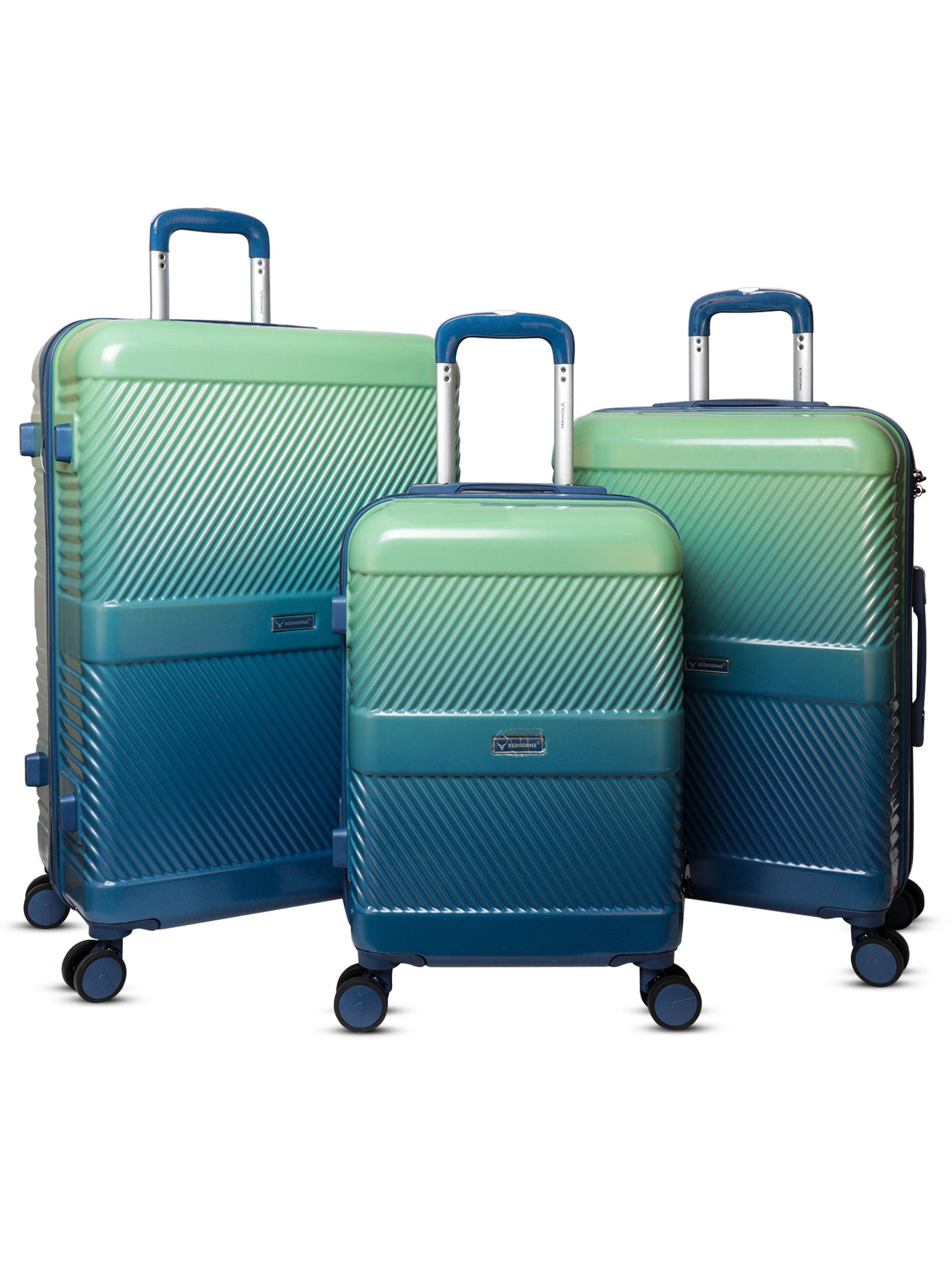 Suitcase bag trolley bag cabin suitcase cabin luggage luggage trolley#color_blue-ocean-green