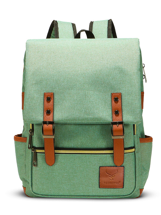 Canvas backpack vintage backpack vintage canvas#color_green