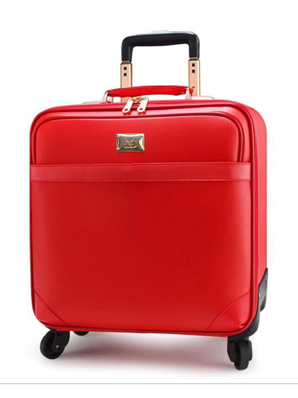 Trolley bag luggage trolley bags tsa lock cabin suitcase#color_red