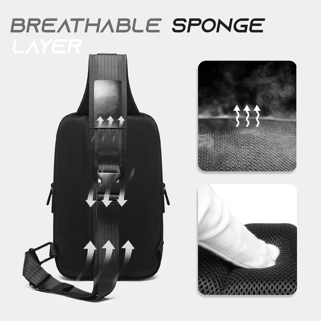 Waterproof Crossbody Sling Bag