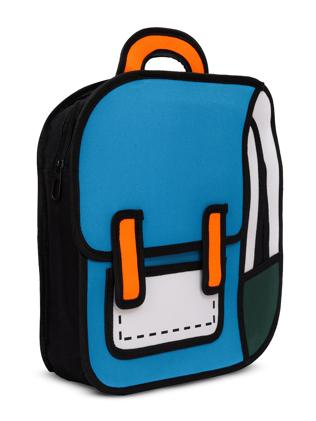 2D laptop bag#color_blue