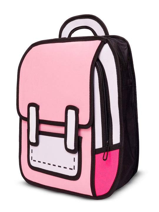 2D laptop bag#color_pink