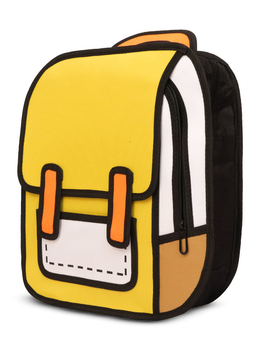 2D laptop bag#color_yellow