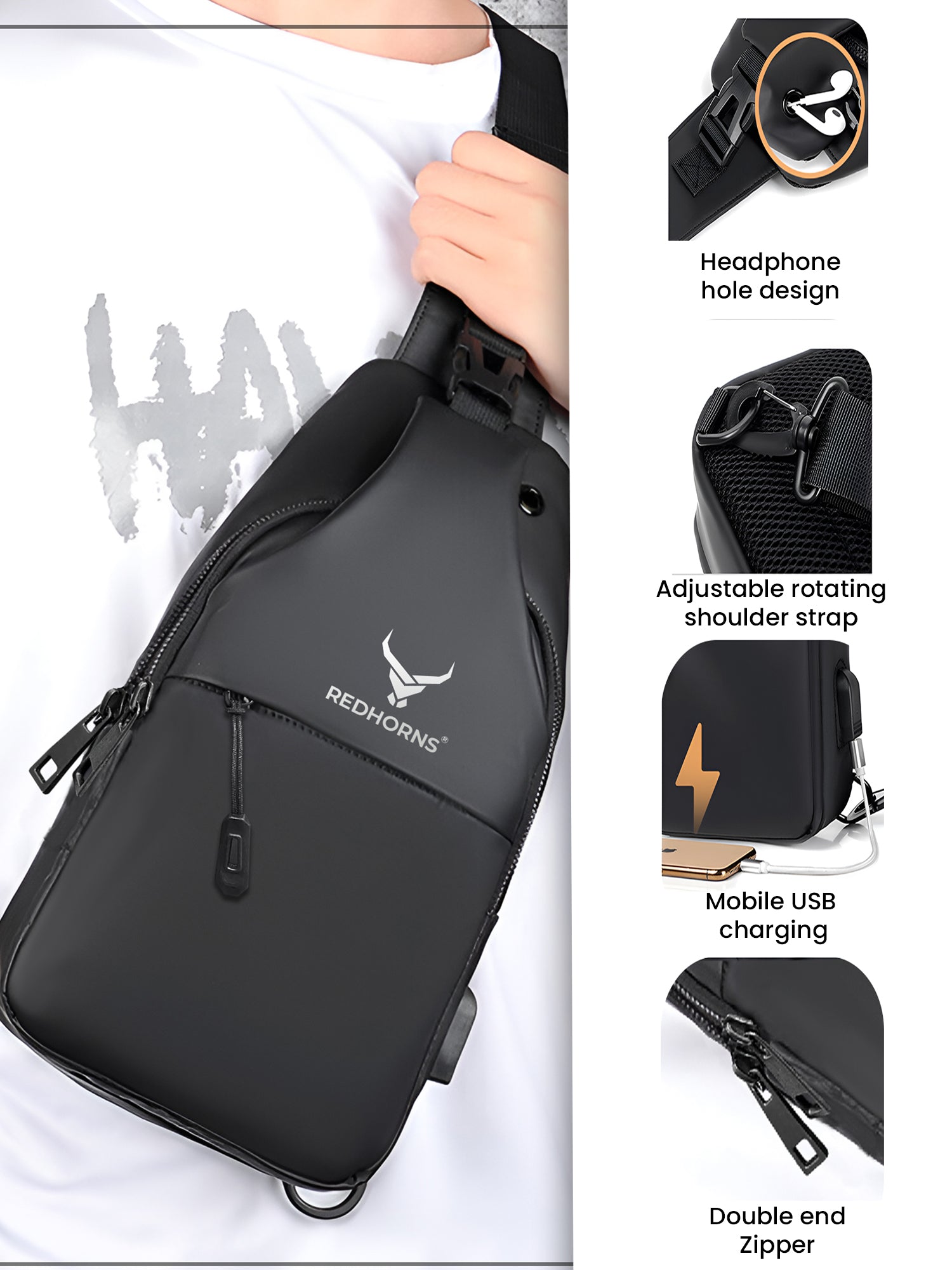 Comfortable Crossbody Carry