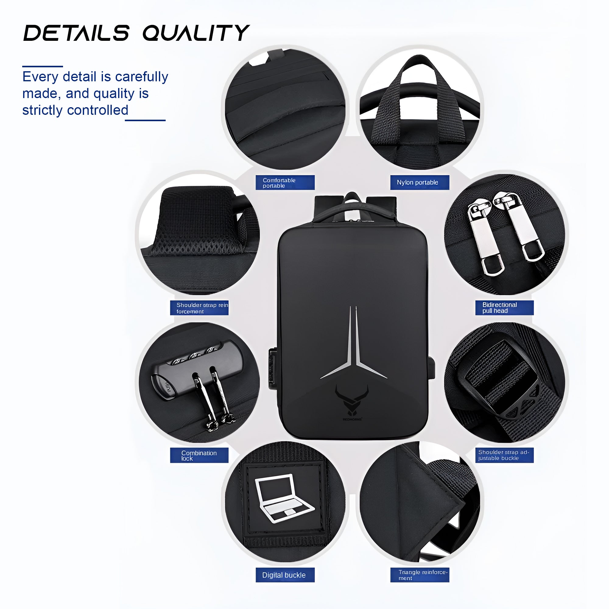 20l Waterproof Anti-theft 15.6" Laptop Backpack NEW