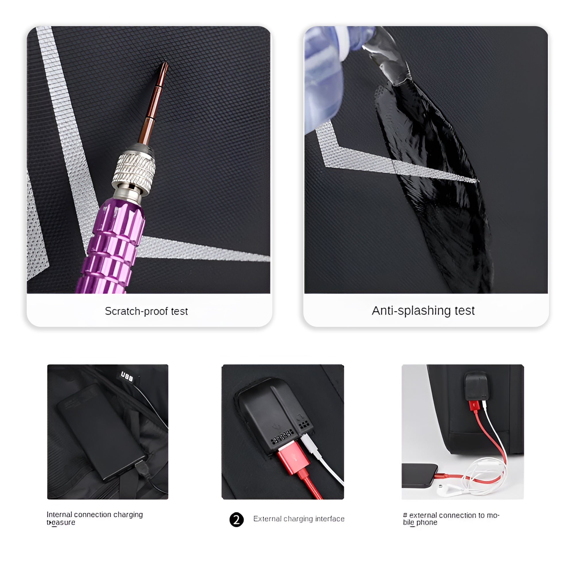 20l Waterproof Anti-theft 15.6" Laptop Backpack NEW