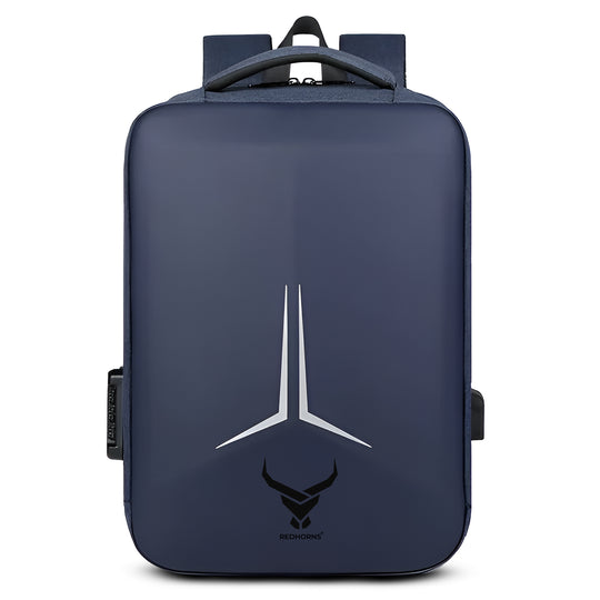 15.6" Waterproof 20L Laptop Backpack with USB Port & Combination Lock