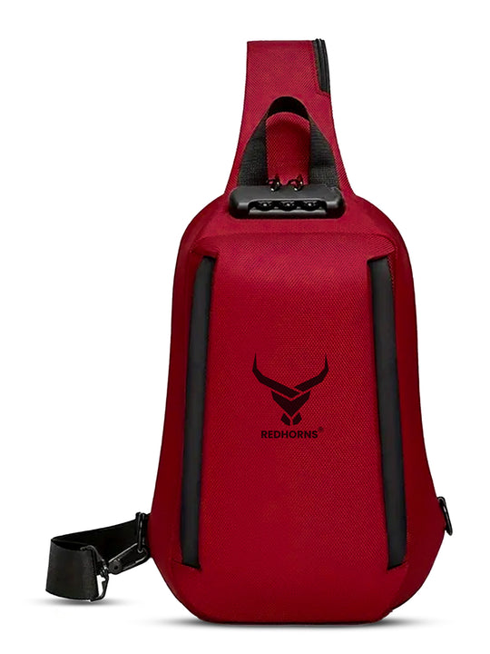 Sling bag for men side bag for men crossbody bag#color_red