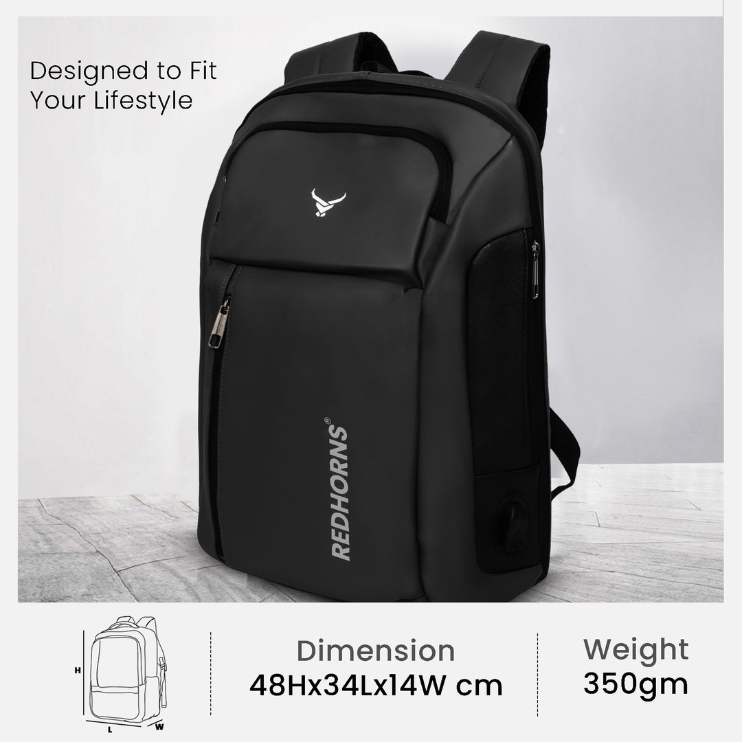 Waterproof laptop bag#color_black