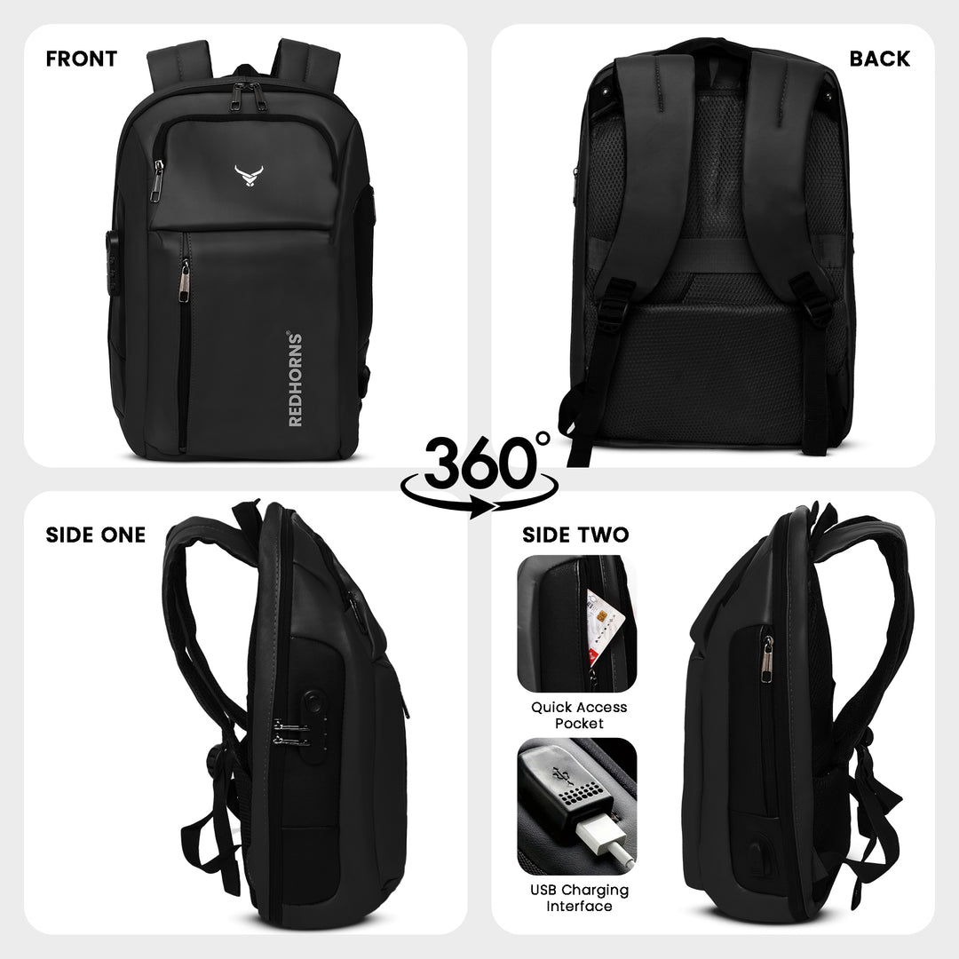 Waterproof laptop bag#color_black