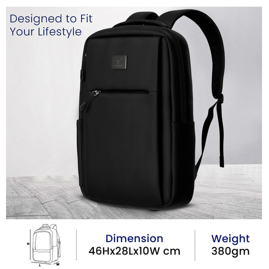 anti theft laptop backpack backpack for office branded laptop backpack 16 inch laptop bag#color_black