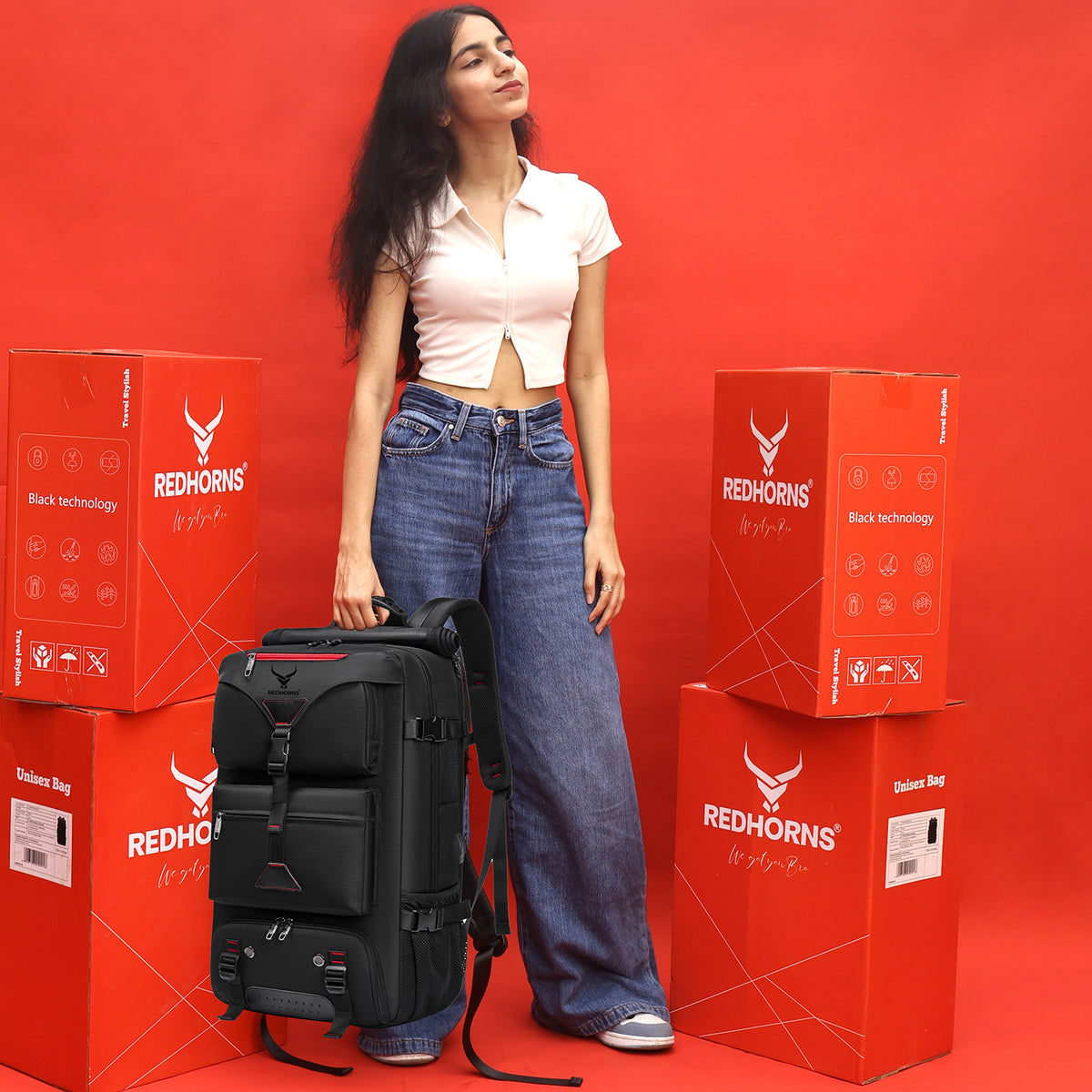 Redhorns DualPath 2-in-1 Convertible Travel Backpack