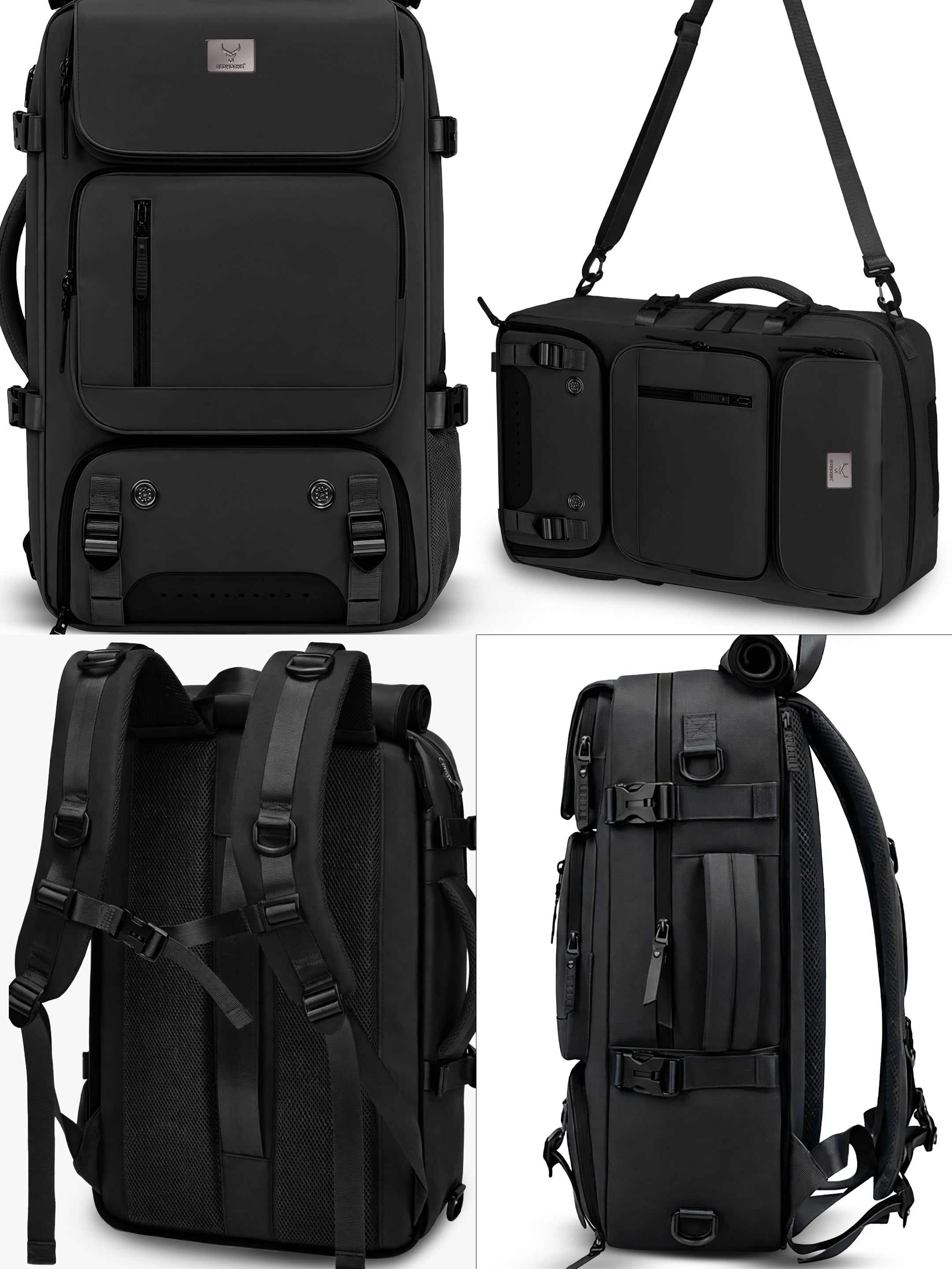 3-in-1 Convertible Carry Design