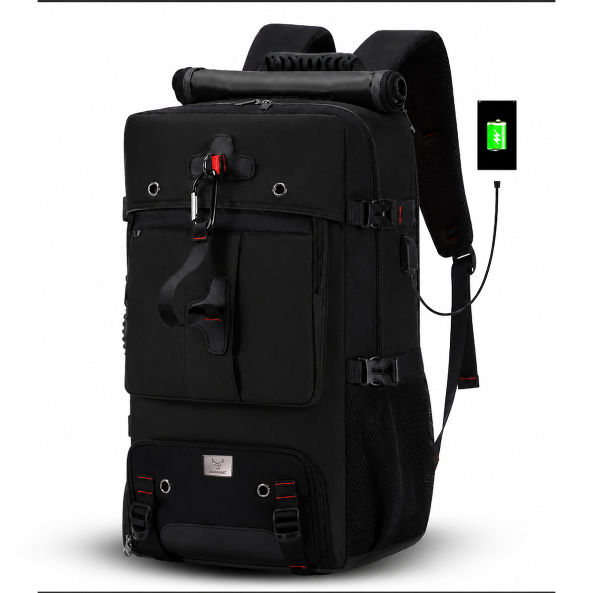 TrailFlex 32L Convertible Hiking Backpack Black - view 6