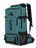 REDHORNS 52L Convertible Duffle Backpack - Dark Green - front view