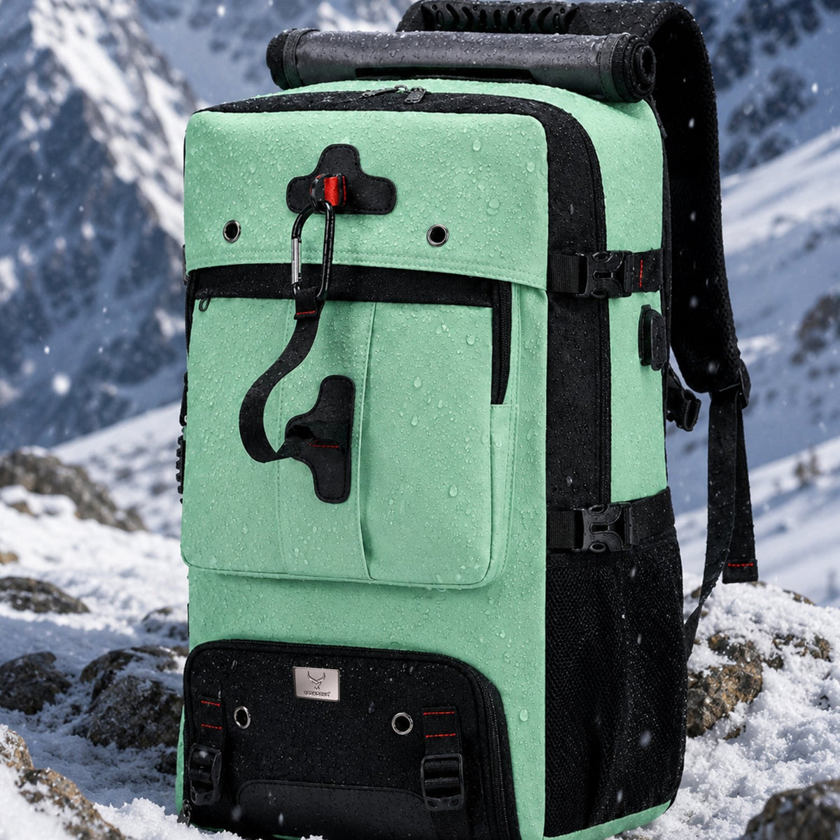 TrailFlex 32L Convertible Hiking Backpack - Light Green