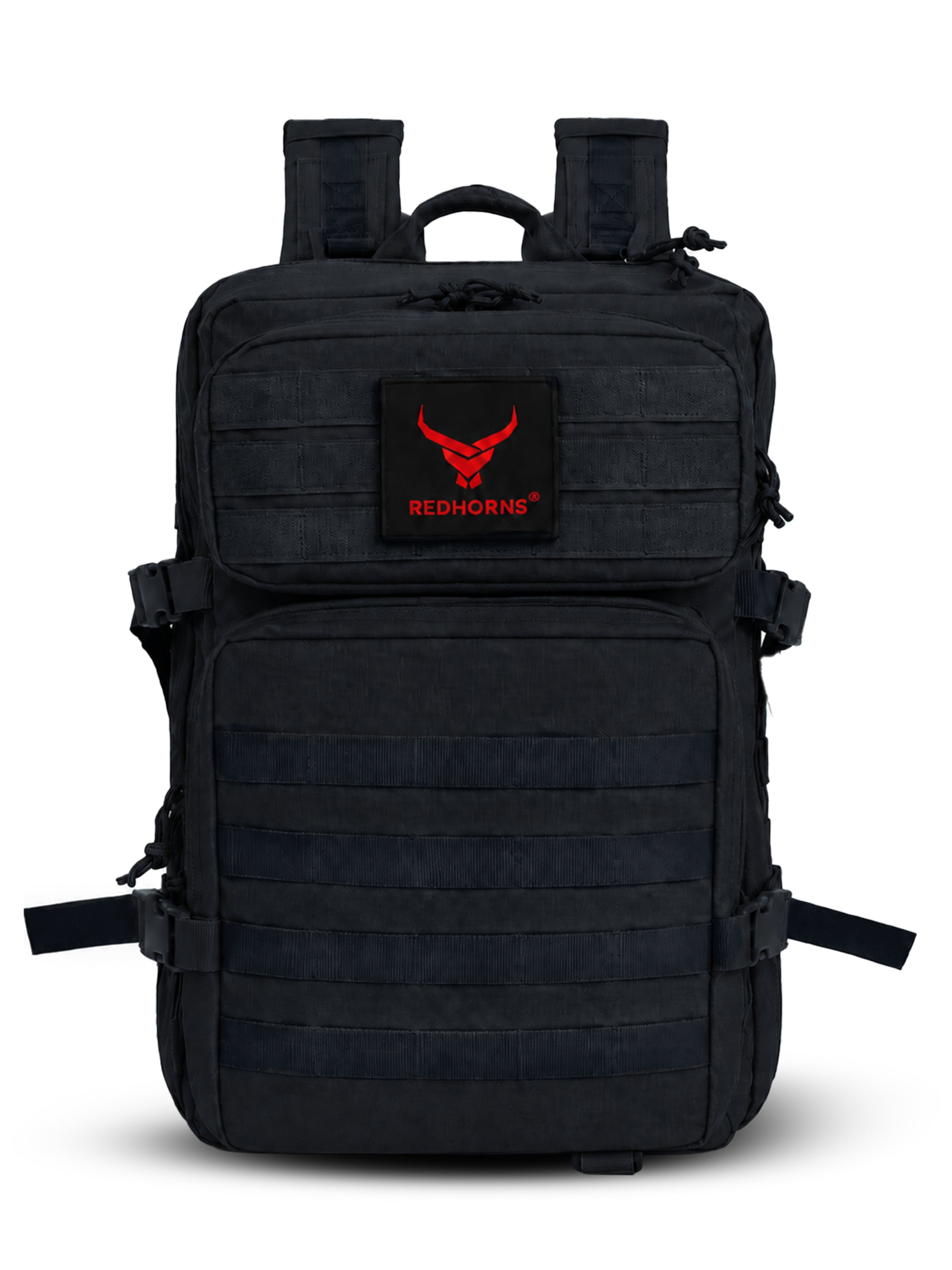REDHORNS 52L Military Tactical Backpack - Black - BP093A_1.jpg