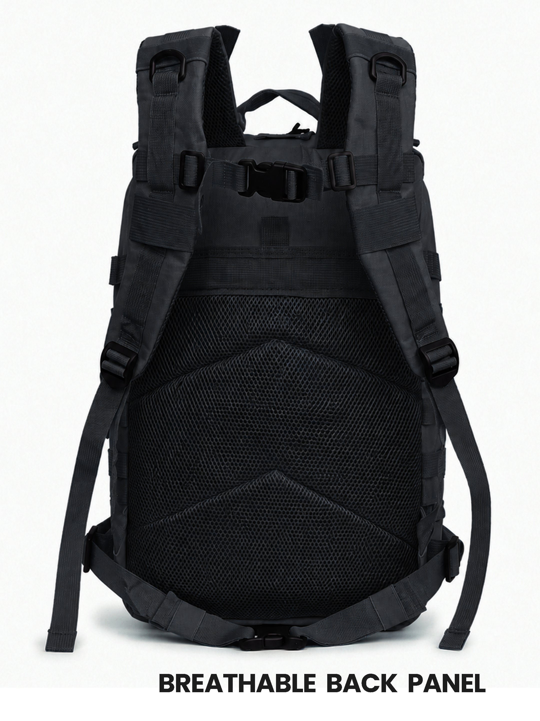 REDHORNS 52L Military Tactical Backpack - Black - BP093A_6.jpg