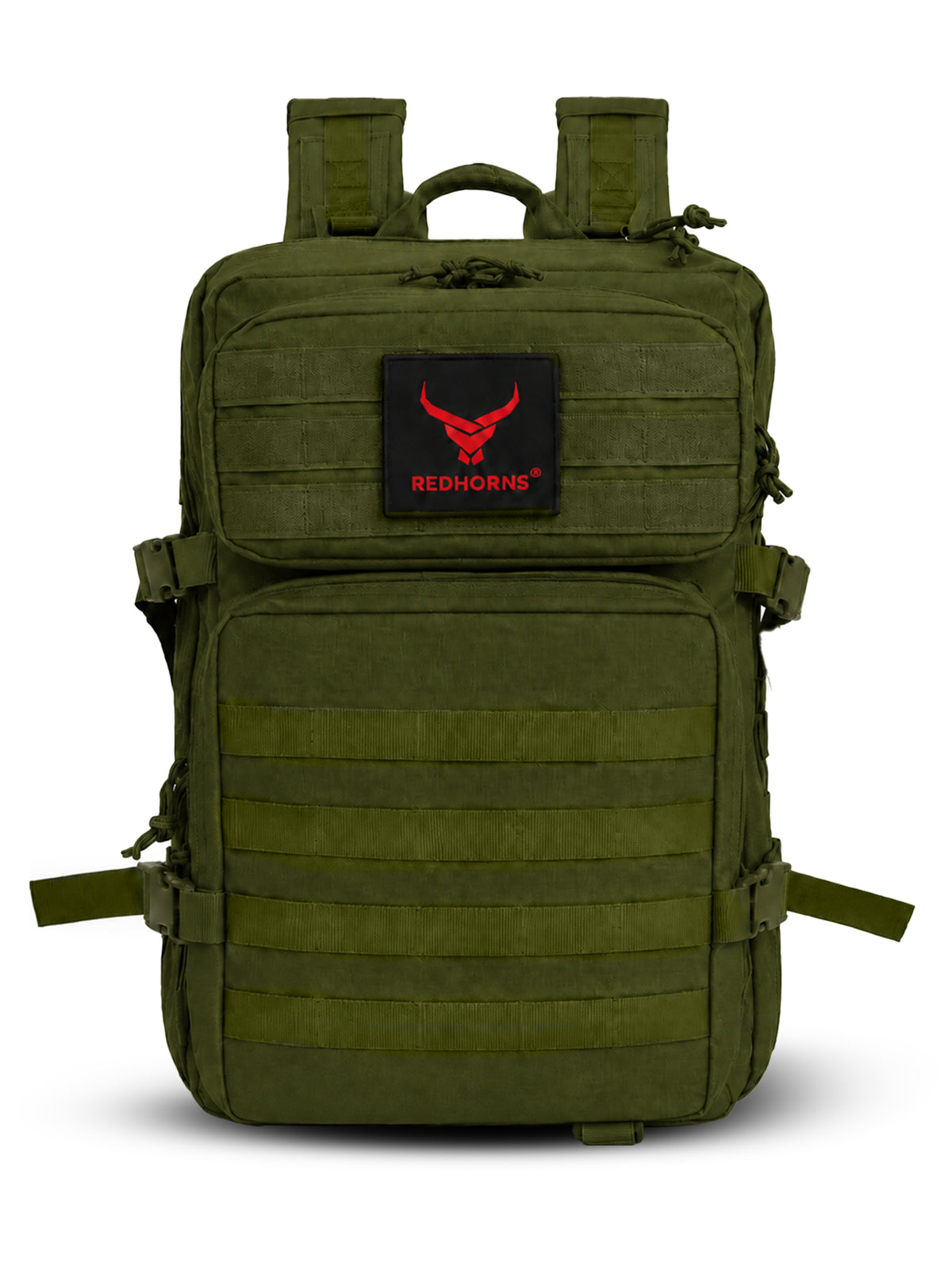 REDHORNS 52L Military Tactical Backpack - Olive Green - BP093HO_1.jpg