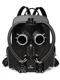 REDHORNS Gas Mask 13L Backpack - Black - front view