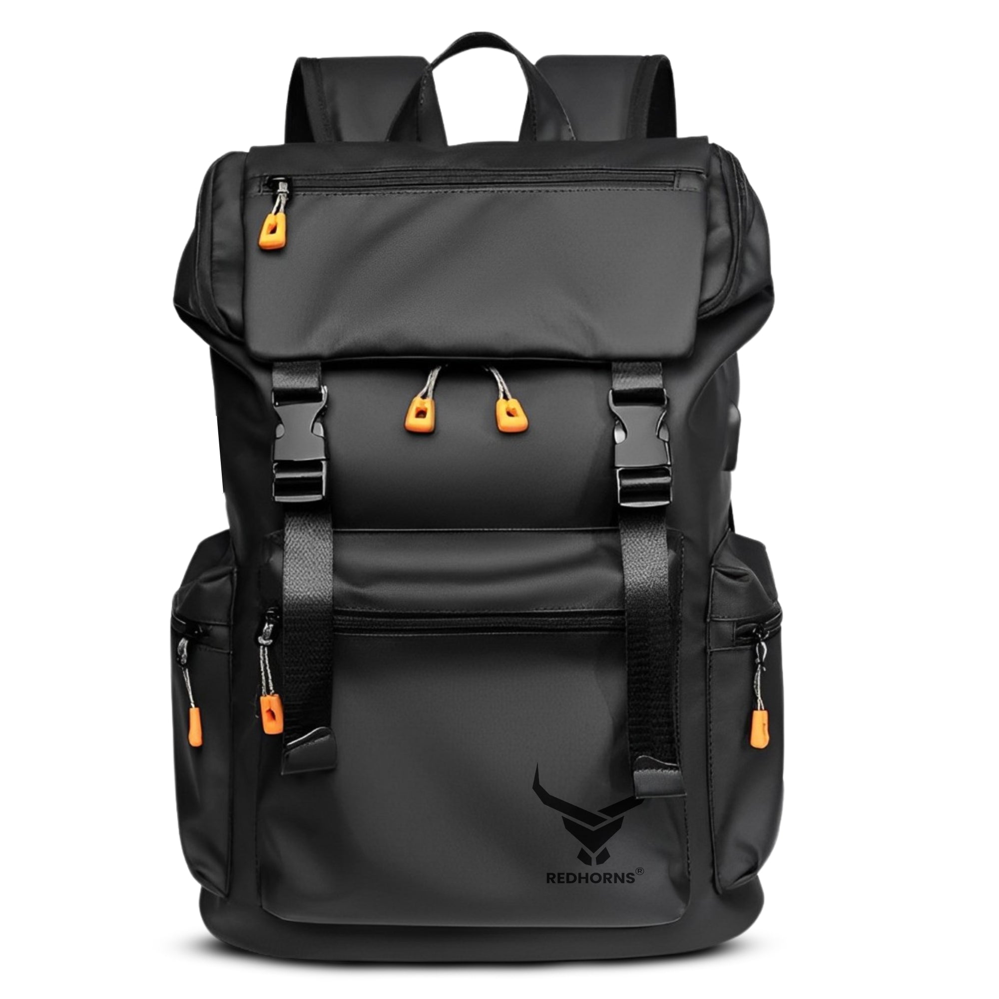 Backpack for men laptop backpack waterproof laptop backpack hiking backpack travel backpack for men#color_black