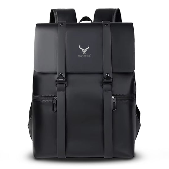 25l waterproof laptop backpack trolley strap shoulder bag travel backpack business tour corporate look#color_black