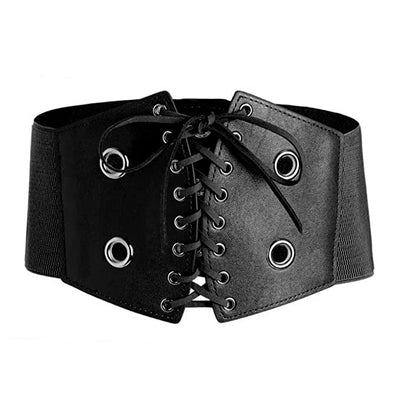 Redhorns Elastic Ladies Wide Belt#color_black