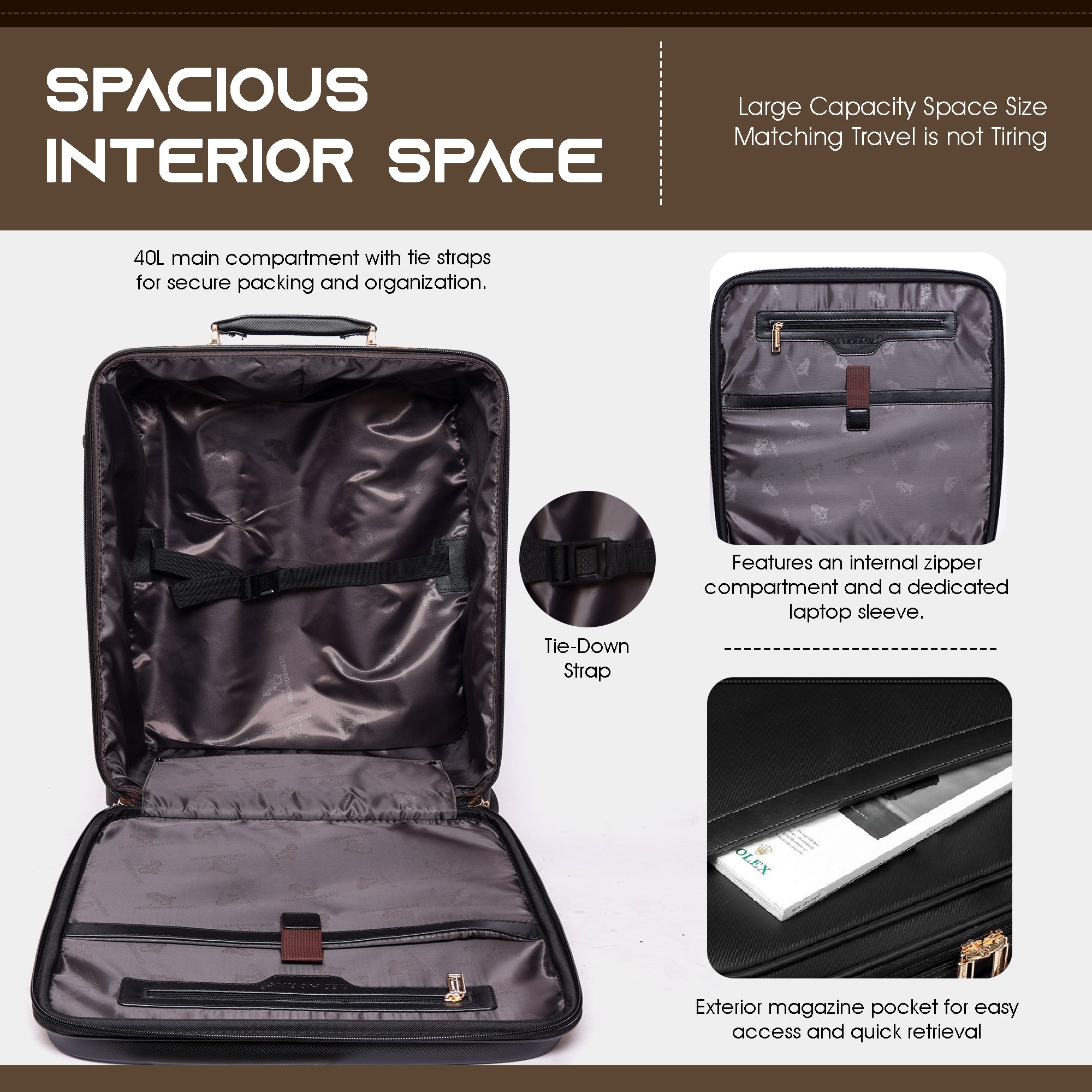 Cabin suitcase with matching bag online