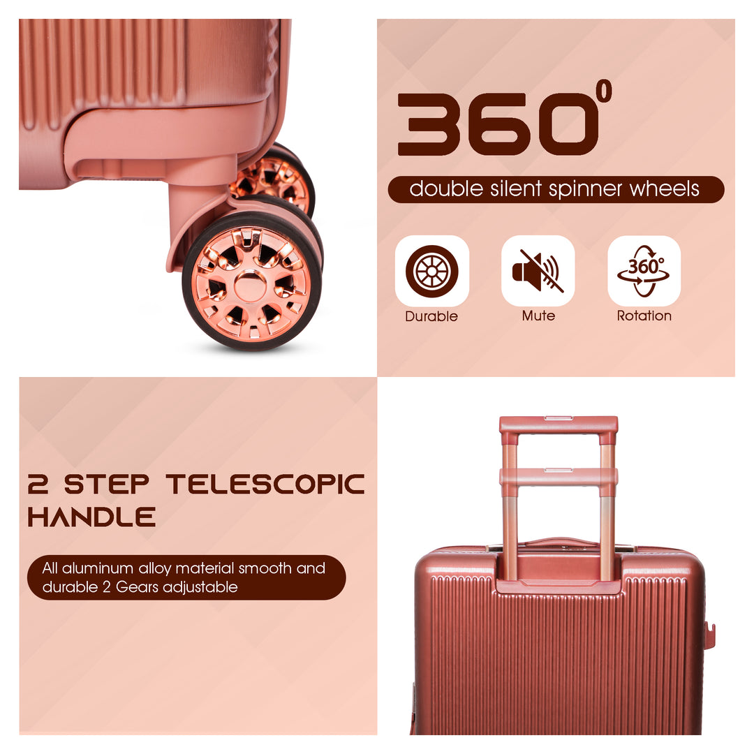 suitcase cover travel bag for women travel bags for men hand luggage bags cabin bag 7kg#color_rose-gold