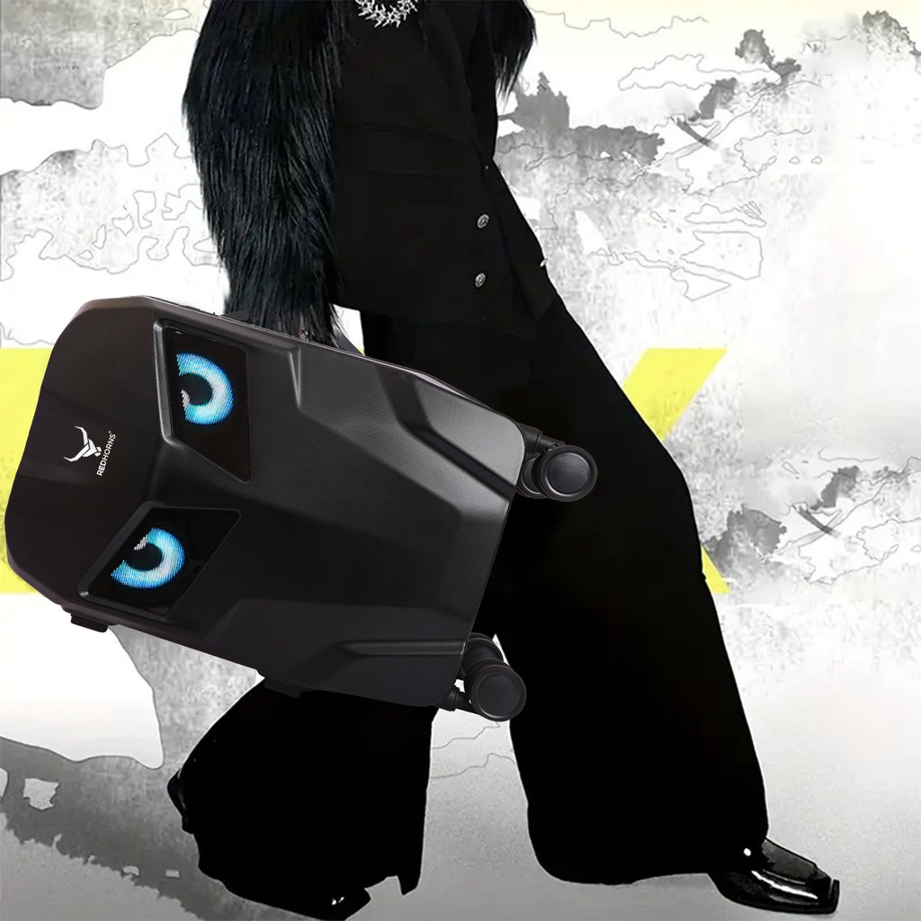 Lightweight led trolley bag #color_black