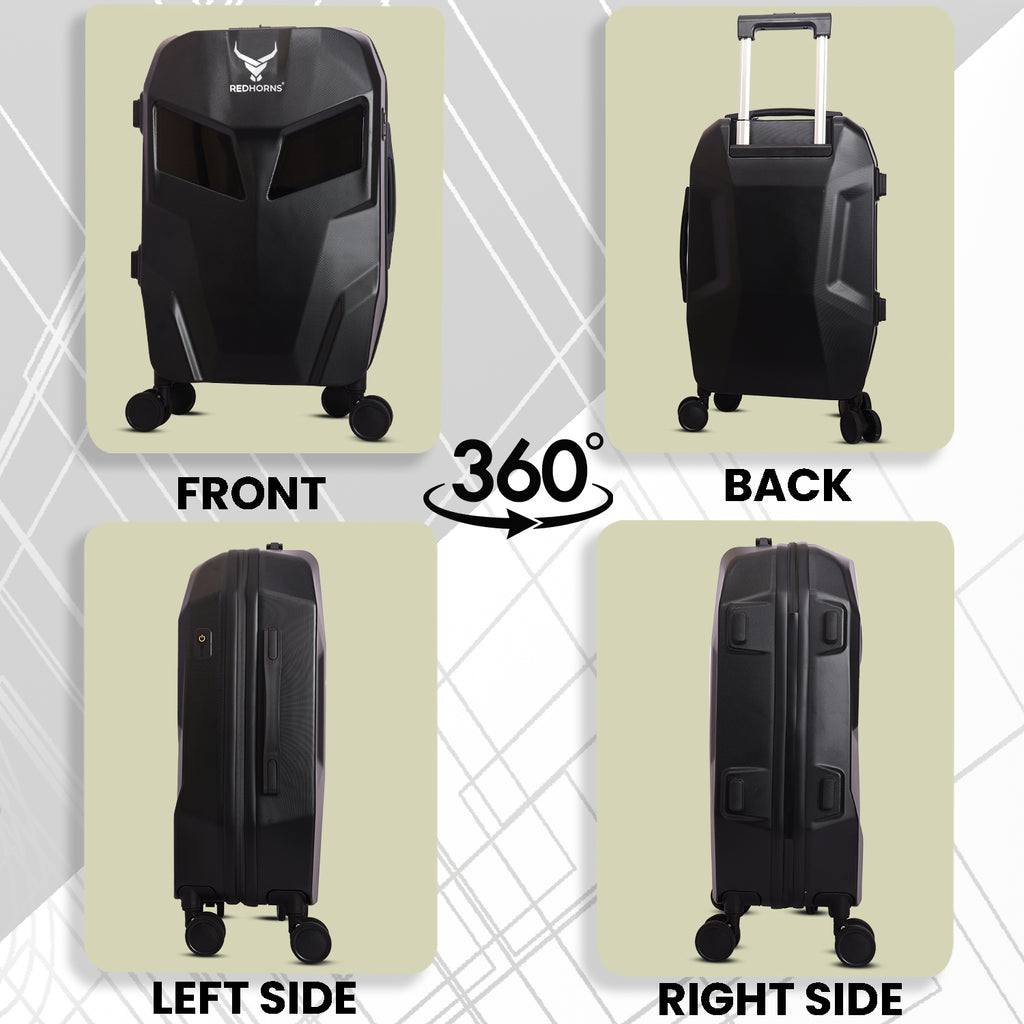 Lightweight led trolley bag #color_black
