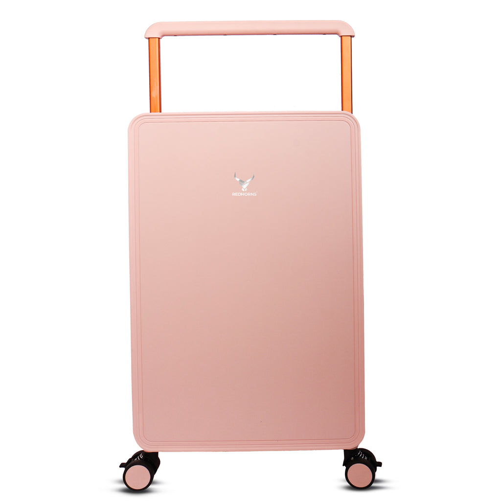 Lightweight luggage trolley bag #color_pink